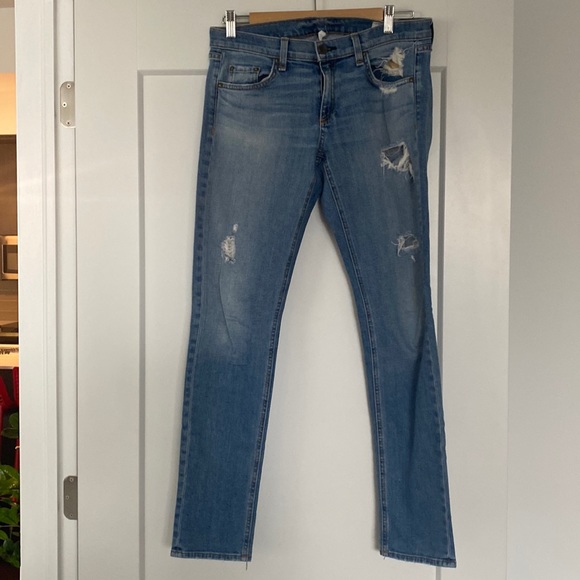 Rag and Bone Dre distress jeans - Picture 1 of 8